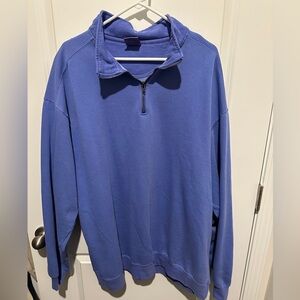 Comfort colors quarter zip pull over